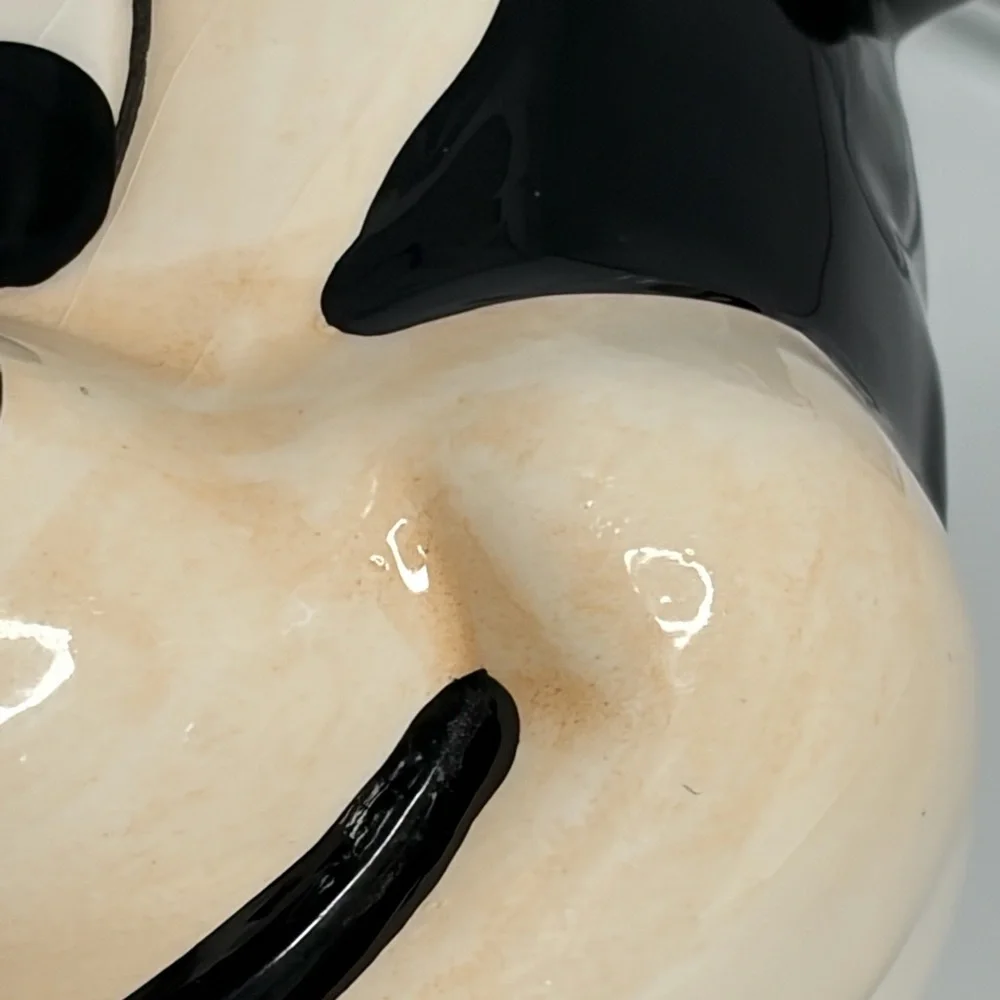 Disney&Co.‎ Mickey Mouse Glass Jar/Canister with Lid made By Anchor/16oz